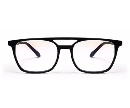 Brown MOD Aviator Style Acetate Eyeglasses Frames for Men