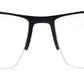 YourSpex Black Frame Eyeglasses for Men and Women