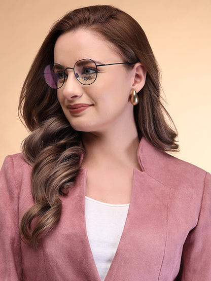 Zenith Titanium Round Metal Frames