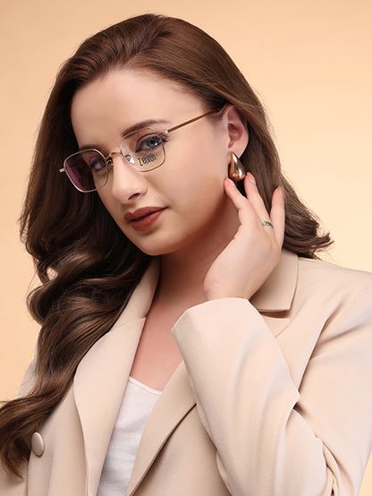 Zenith Titanium Stylish Rose Gold Frames