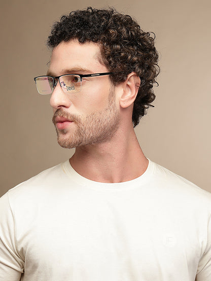 Zenith Titanium Metallic Gray Spectacles