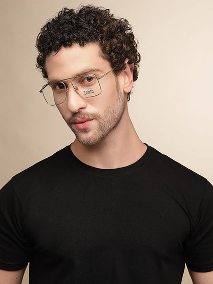 Zenith Titanium Gold Large Square Frame