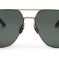 Zenith UV400 Titanium Large Aviator Polarized Sunglasses for Men