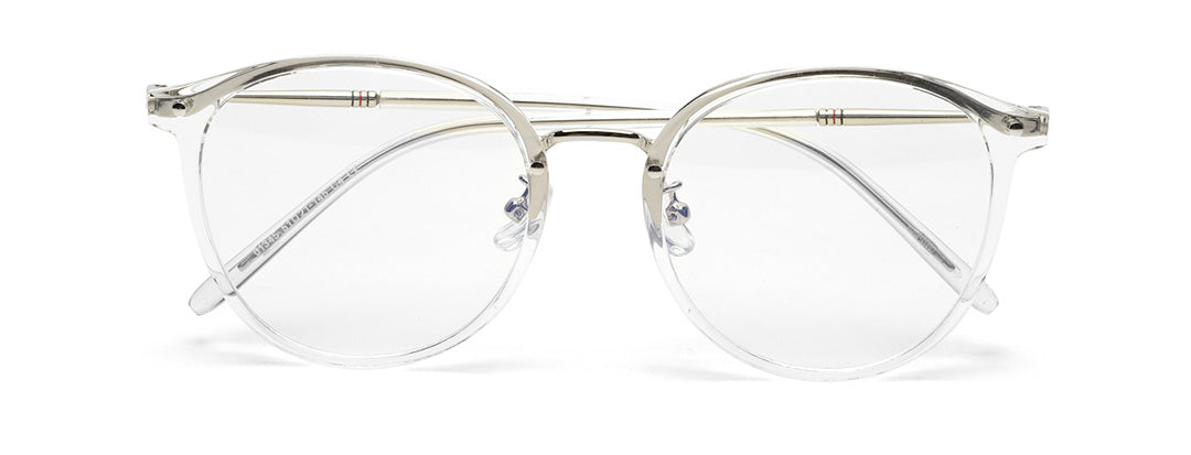 Zenith Titanium Transparent Silver Round Chasma