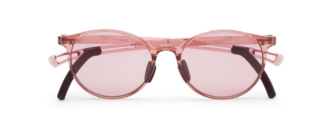 UV 400 LIGHT PINK ROUND SUNGLASSES FOR GIRLS