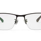 ZENITH TITANIUM CLEAR LENS BLACK FRAMED MEN SPECTACLES