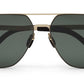 Zenith UV400 Titanium Large Aviator Polarized Sunglasses for Men