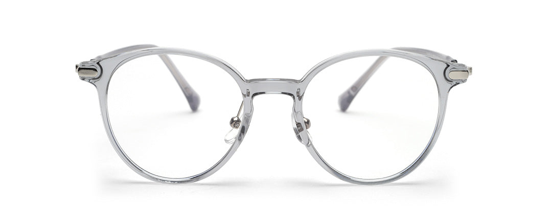 ZENITH TITANIUM ROUND SILVER SPECS FOR WOMEN