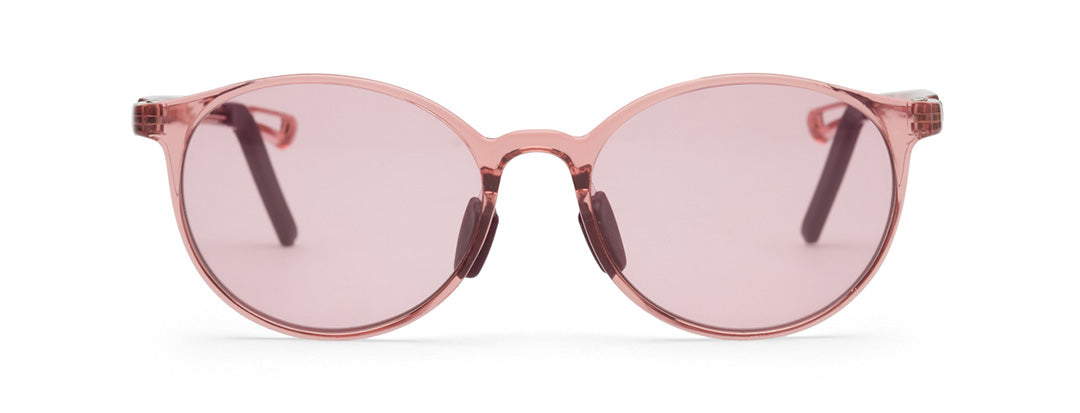 UV 400 LIGHT PINK ROUND SUNGLASSES FOR GIRLS