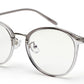 Zenith Titanium Clear Round Spectacles for Women