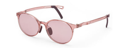 UV 400 LIGHT PINK ROUND SUNGLASSES FOR GIRLS