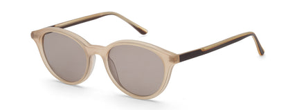 LIGHT BROWN ROUND SUNGLASSES FOR KIDS