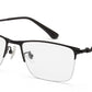 ZENITH TITANIUM CLEAR LENS BLACK FRAMED MEN SPECTACLES