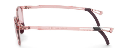 UV 400 LIGHT PINK ROUND SUNGLASSES FOR GIRLS