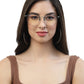 Zenith Titanium Clear Round Spectacles for Women