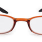 Brown Oval Full Rim Acetate Frame - Reading Eyeglasses