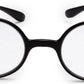 Black Round Full Rim Acetate Frame - Reading Eyeglasses