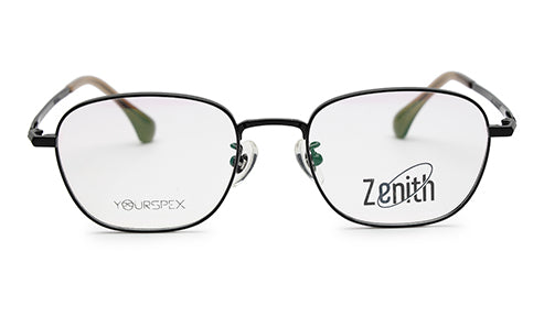 Zenith Titanium Matte Black Spectacles