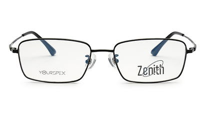 Zenith Titanium Minimal Black Frames