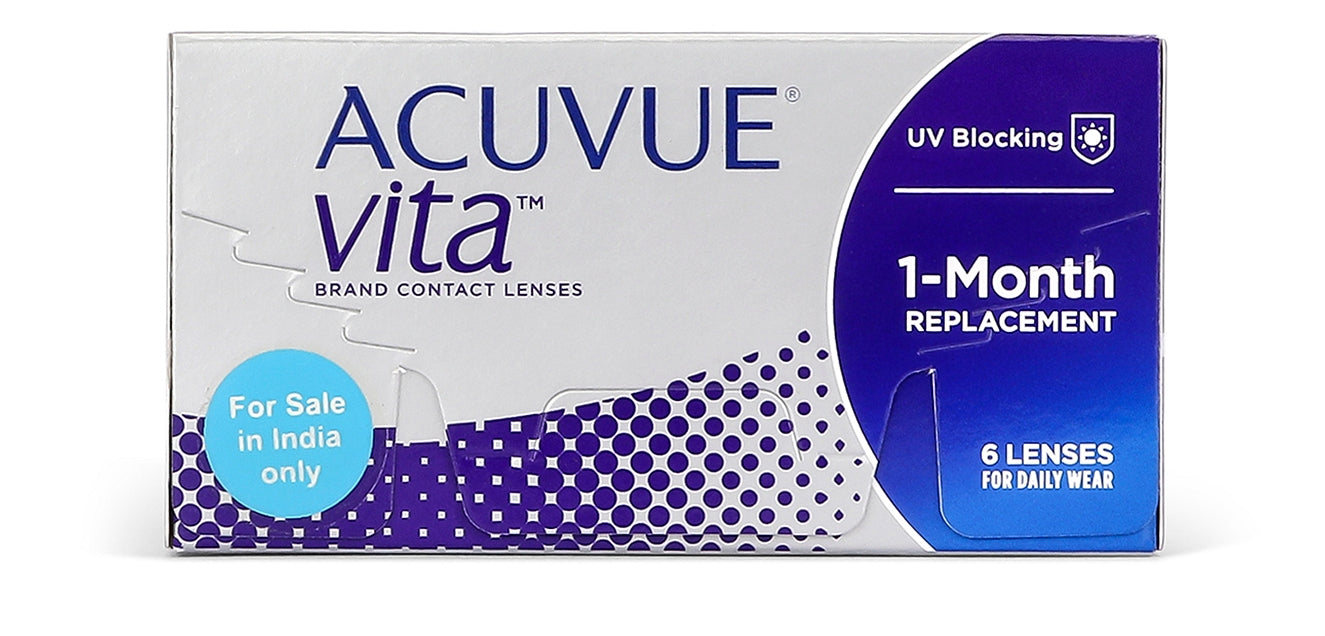 Acuvue Vita Monthly Disposable Contact Lenses (6 Lens/Box)