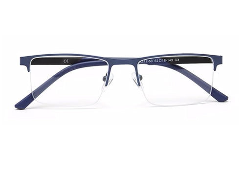 NAVY BLUE EYEGLASSES FOR MEN