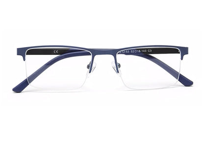 NAVY BLUE EYEGLASSES FOR MEN