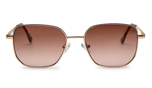 Classic Square Gold Sunglasses