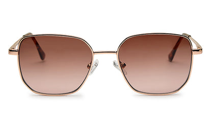 Classic Square Gold Sunglasses