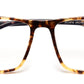 Brown Tortoise Square Shaped Acetate Eyeglasses Frames for Men