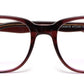 Grey Brown Wayfarer Style Acetate Eyeglass Frame for Men