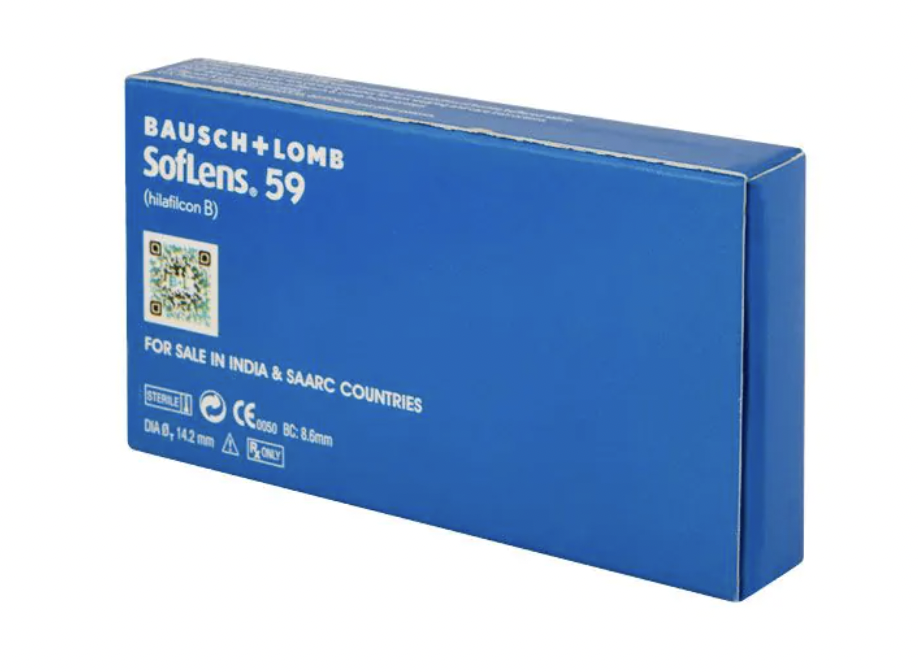 Softlens 59 Monthly Disposable Contact Lens (6 Lens pack)