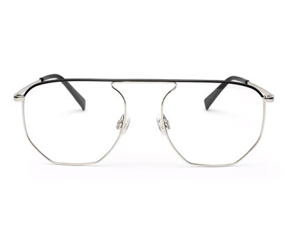 Silver Hexagon Unisex Frame