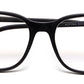 Black Squared Shape Acetate Eyeglasses Frames for Men