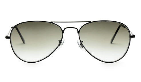 JetBlack Unisex Aviators Gradient Sunglasses