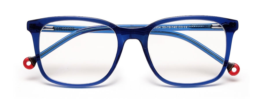 Blue Squared Shape Acetate Eyeglasses Frames for Men & Women