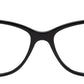 Black Cateye Acetate Eyeglass Frame for Women