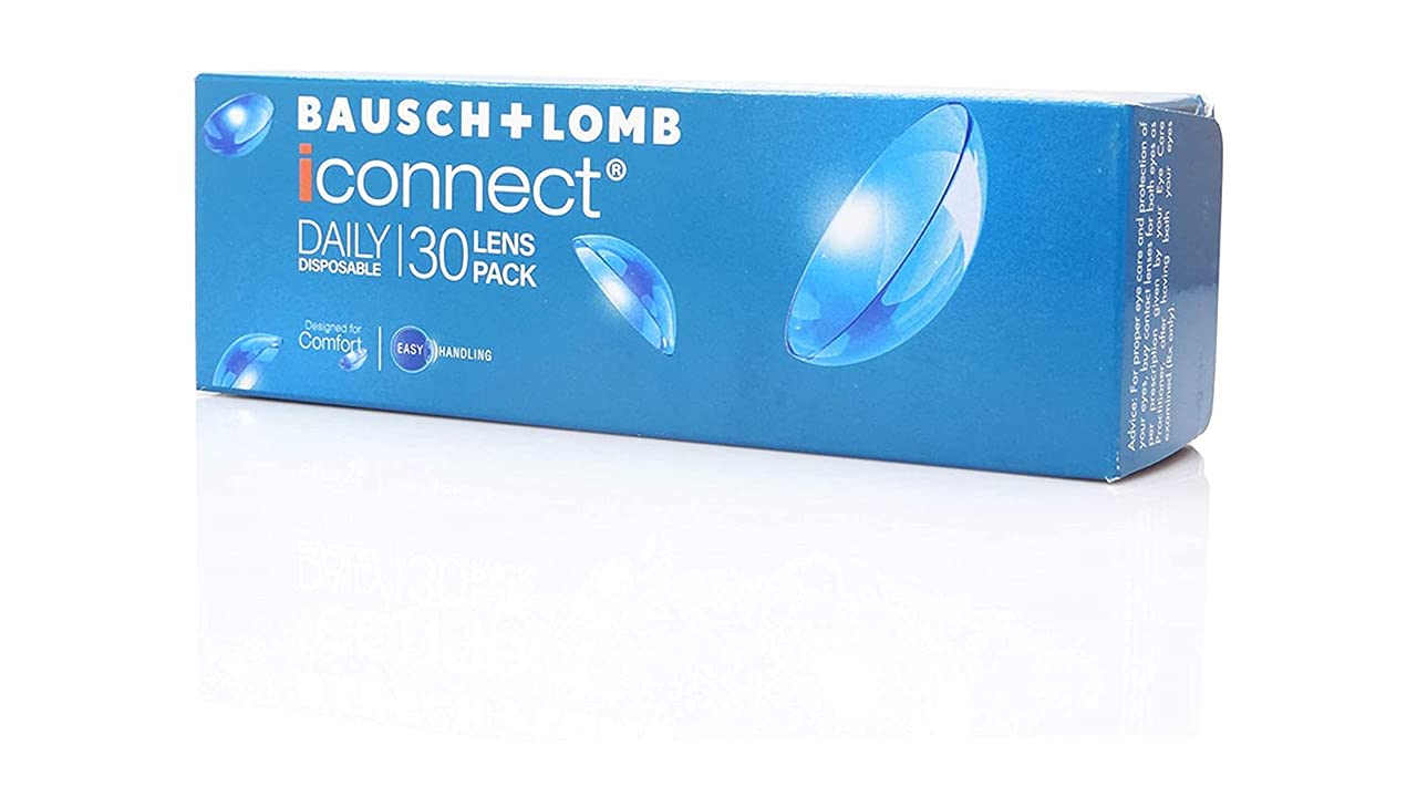 Bausch & Lomb Iconnect Daily disposable Contact lens - 30 Lens Pack