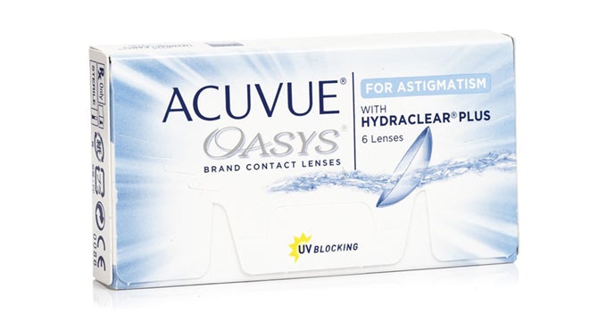 Acuvue Oasys For Astigmatism(6 Lens Per Box)