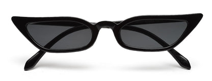 Black Large Cateye Vintage UV Protected Sunglass for Women