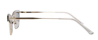 Grey Shade Cateye Style UV Sunglass