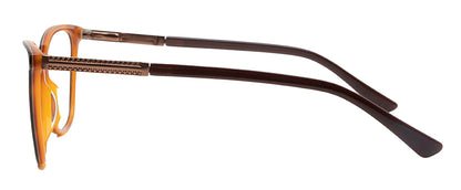 Brown Cateye Acetate Frame - Reading Eyeglasses