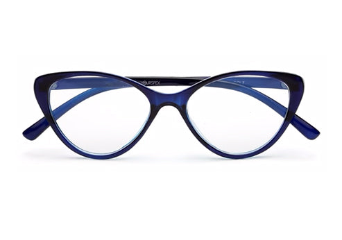 Blue Cateye Eyeglasses for Women
