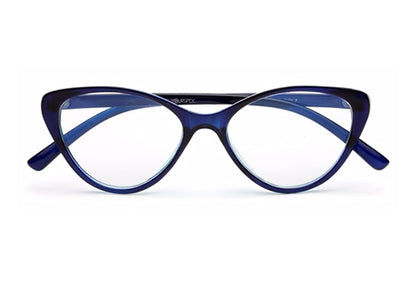 Blue Cateye Eyeglasses for Women