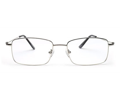 SUPER STYLISH SILVER FULL RIM UNISEX SPECTACLES