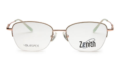 Zenith Titanium Rose Gold Crystal Frames