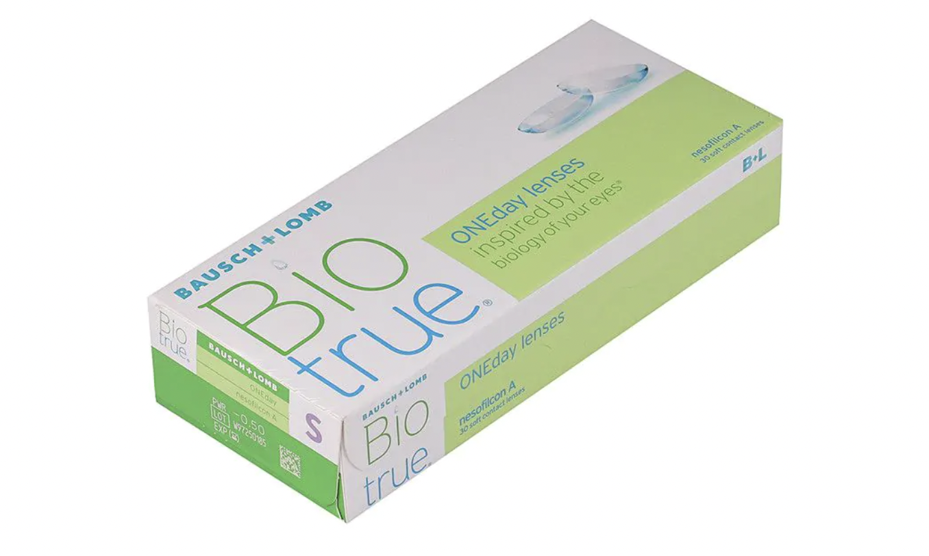 Bausch & Lomb Bio True One Day Contact Lenses (30 Lens Per Box)