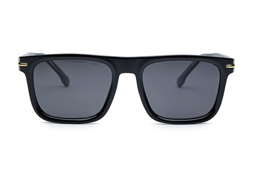 Trendy Black Square UV 400 Sunglass