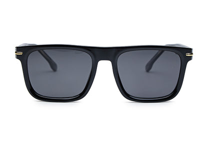 Trendy Black Square UV 400 Sunglass