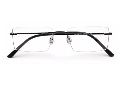 Black Rimless Frame For Men & Women