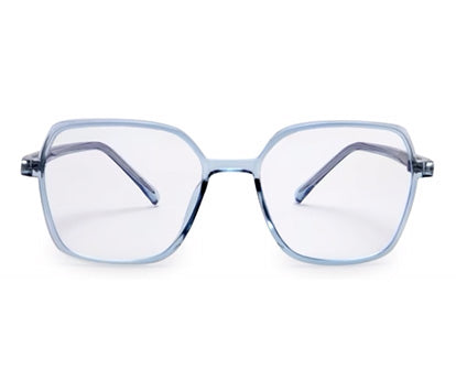 Blue Square Full Rim Acetate Frame for Women